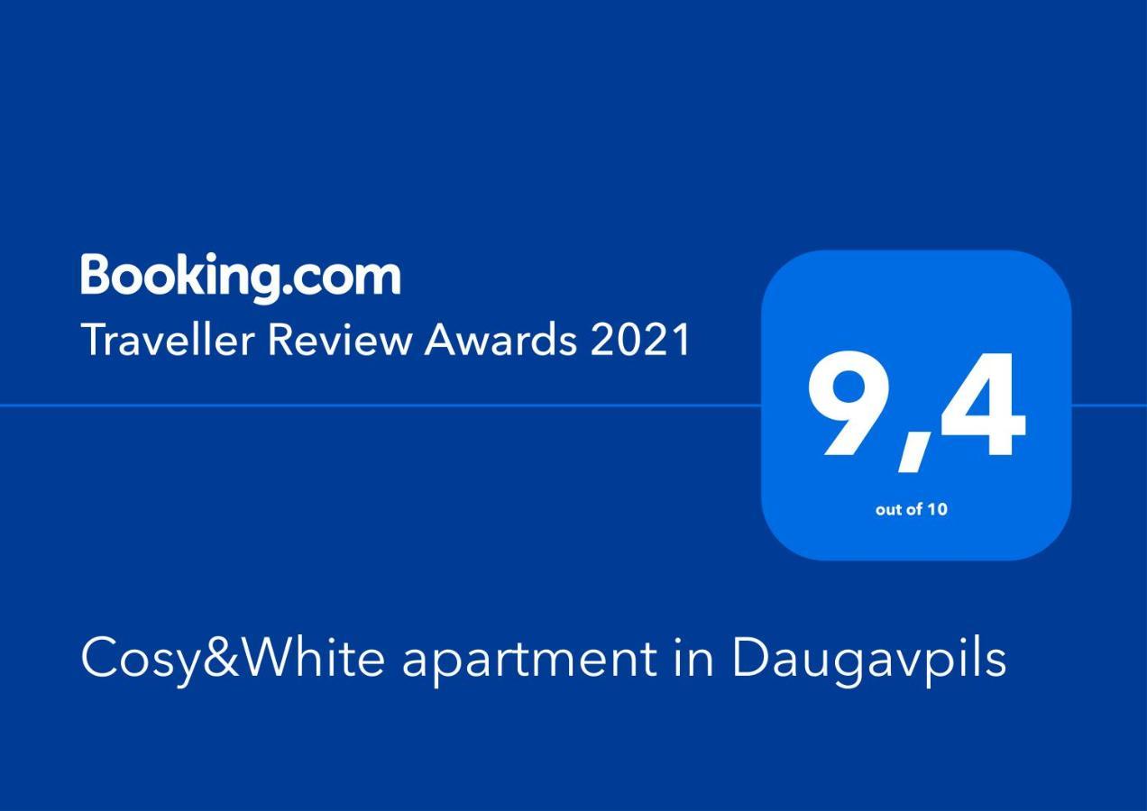 Cosy&White Apartment In Νταουγκαβπίλς Εξωτερικό φωτογραφία